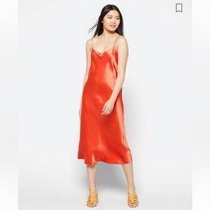 Satin Slip Dress